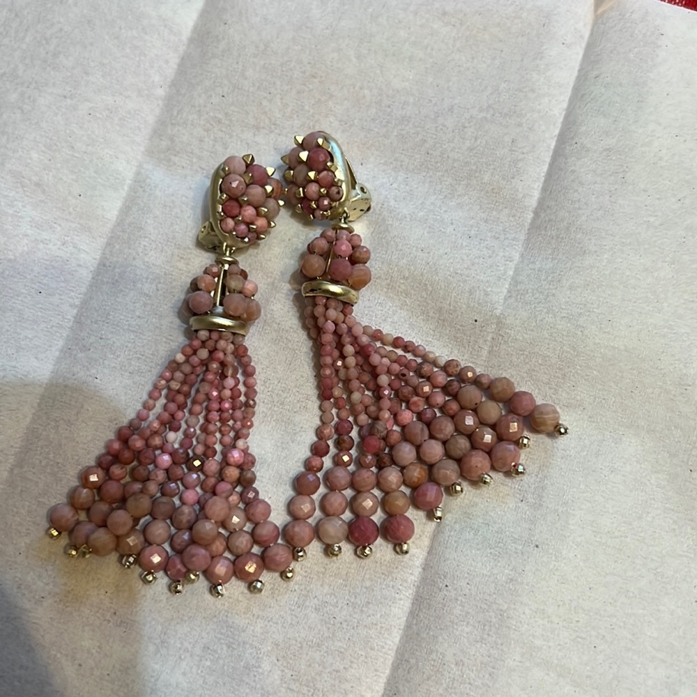 Kendra Scott Cecily pink earrings